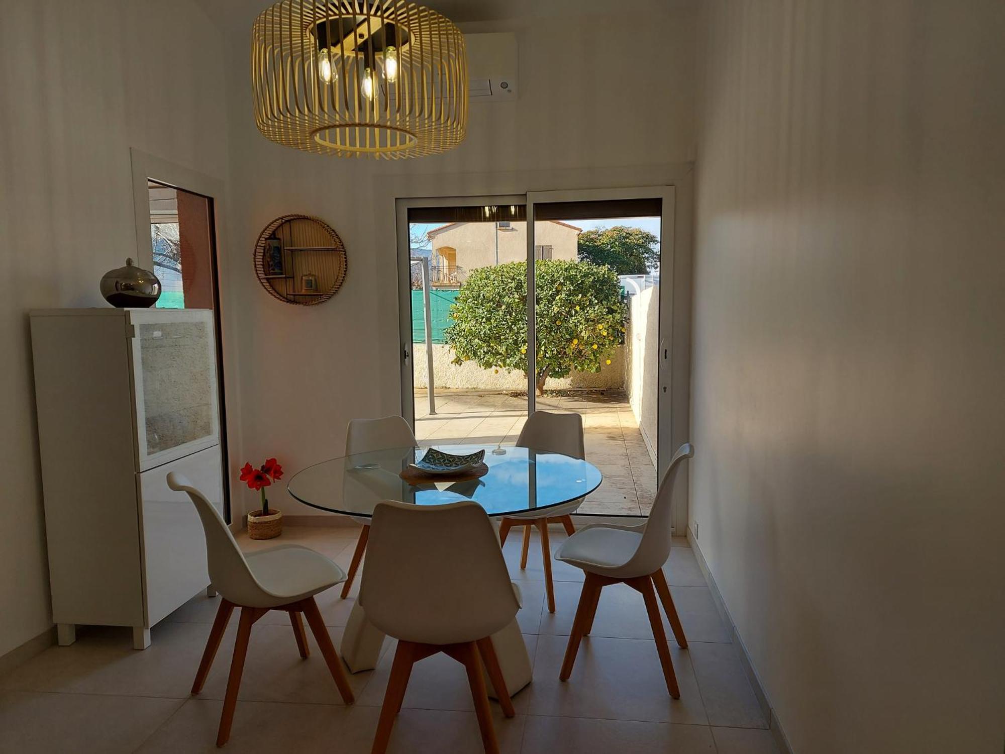 Pavillon 6 Pers A Argeles-Sur-Mer: Piscine, Clim, Parking, Wifi, Proche Plage - Fr-1-776-5 Extérieur photo